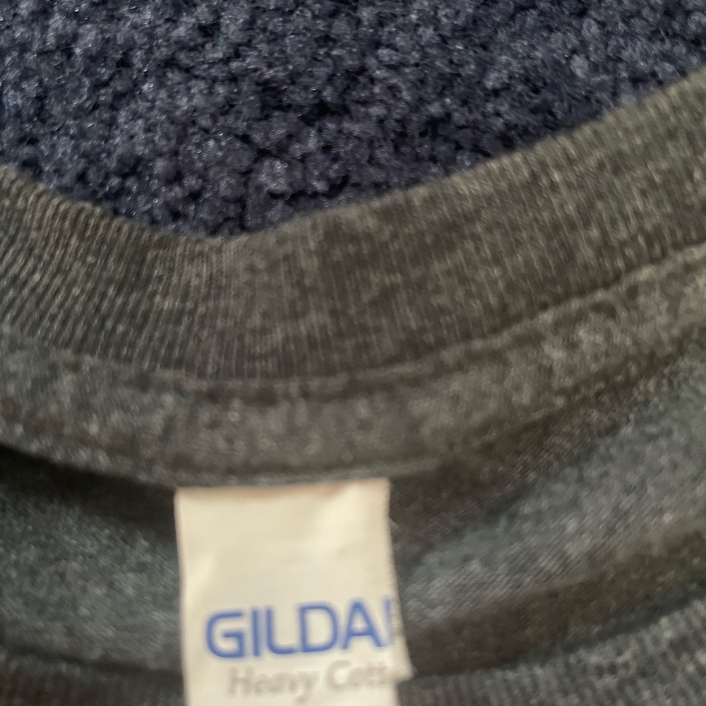 Gray T-Shirt with Colorful Love Graphic - Picture 4 of 5